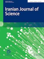 IRANIAN JOURNAL OF SCIENCE