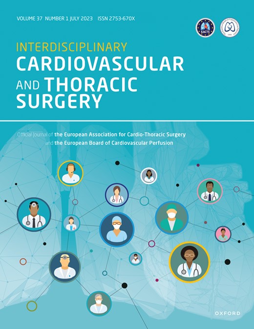 INTERDISCIPLINARY CARDIOVASCULAR AND THORACIC SURGERY