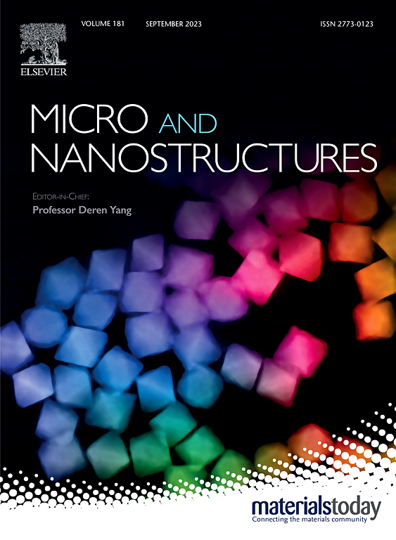 MICRO AND NANOSTRUCTURES