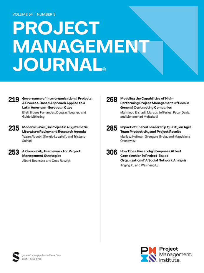 PROJECT MANAGEMENT JOURNAL